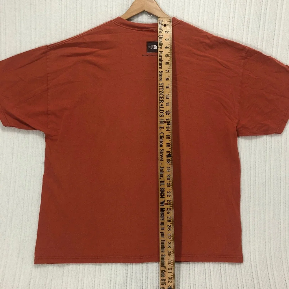 The North Face Mens XL Graphic T-Shirt Burnt Orange Berkeley Cal Est 1968 Tee